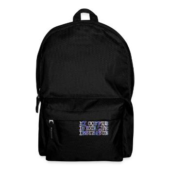 coffee bday awesome birthday present idea present - Rucksack - Schwarz - Vorne