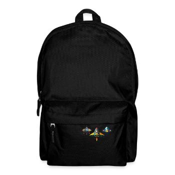 Spaceships - Backpack - black - Front