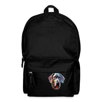 Danois Great Dane psychédélique - Sac à dos - noir - Devant