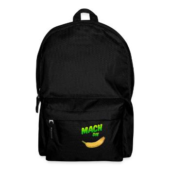 Faire la banane - Sac à dos - noir - Devant