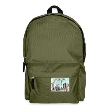 Alexander Platz - Rucksack - Olivgrün - Vorne