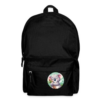 Koala heureux Koala Ours Koala - Sac à dos - noir - Devant