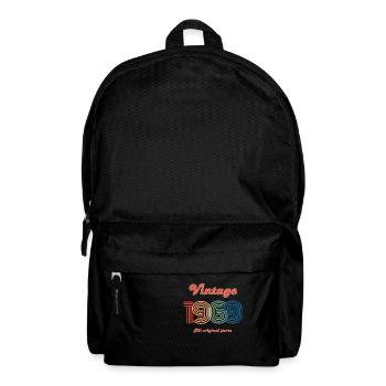 Jahrgang 1969 alle Originalteile - Rucksack - Schwarz - Vorne