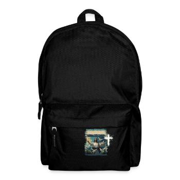 Hope & Future - Inspiring Christian T-Shirt T-Shir - Backpack - black - Front
