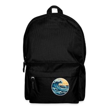 Surfer - Sac à dos - noir - Devant