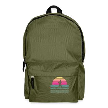 Race Jogging Women Fitness Running Running - Backpack - olive green - Front