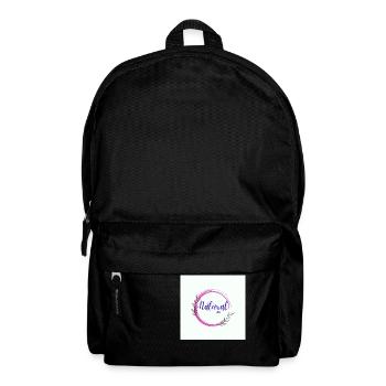 Natural Life Regenbogenschmetterling erstellt - Rucksack - Schwarz - Vorne