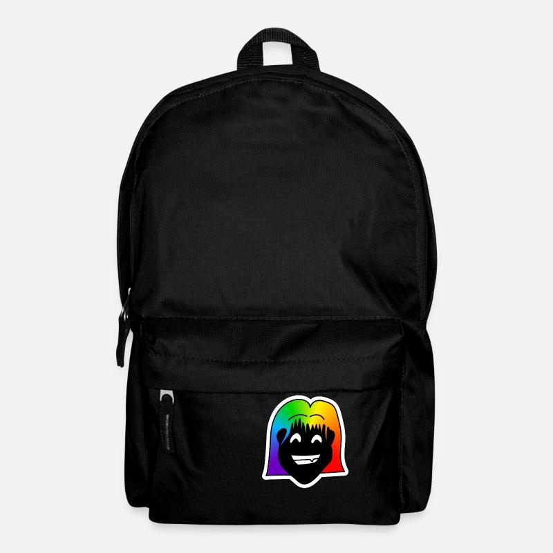 Big Grin : Sticky Queer Pride - Backpack - black