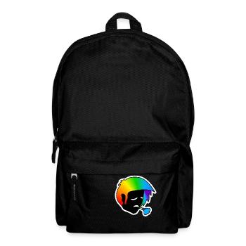 Traurig außer Atem : Sticky Queer Pride - Rucksack - Schwarz - Vorne