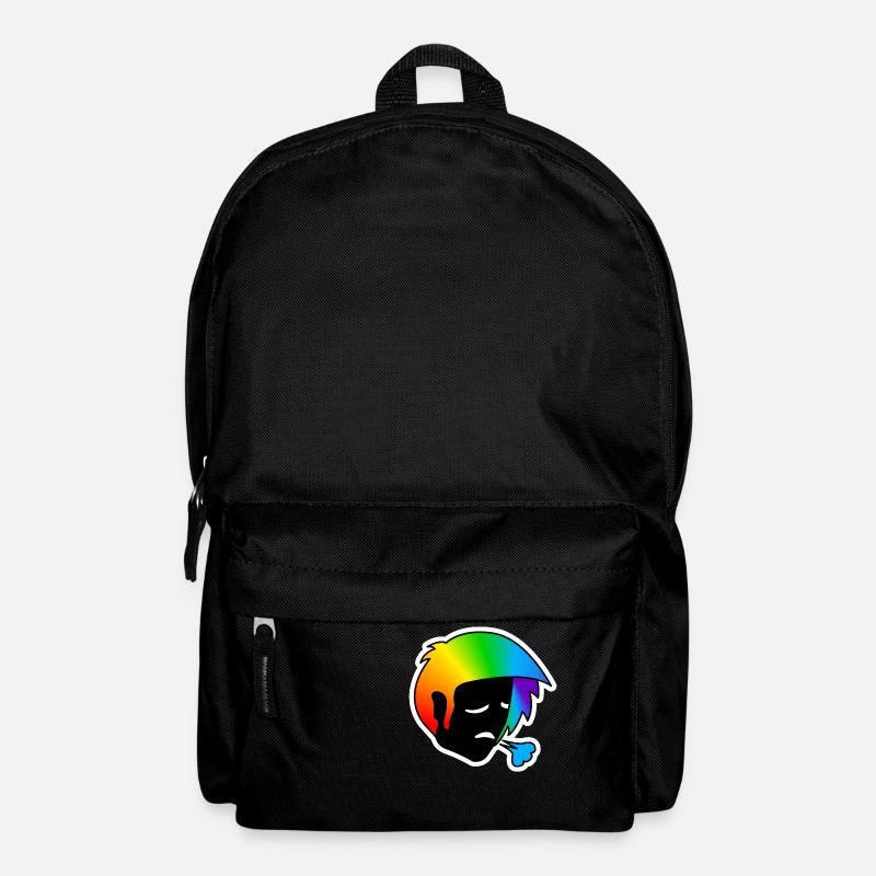 Sad Out of Breath : Sticky Queer Pride - Backpack - black