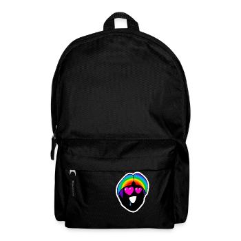 Hals über Kopf verliebt : Sticky Queer Pride - Rucksack - Schwarz - Vorne