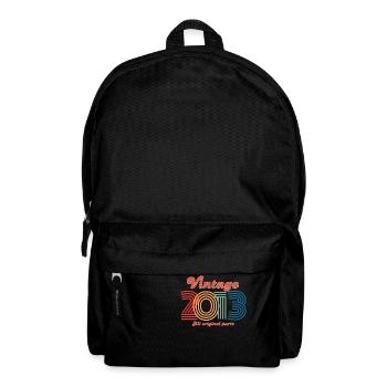 Jahrgang 2013 alle Originalteile - Rucksack - Schwarz - Vorne