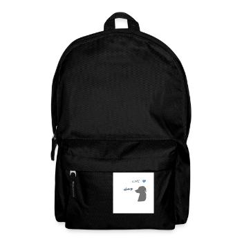 Dog - Backpack - black - Front