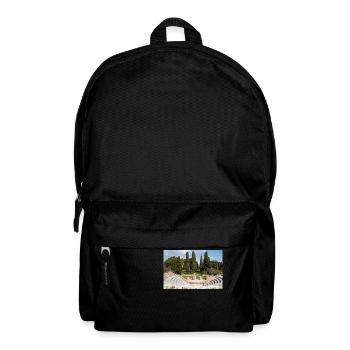 Ruinen des römischen Odeons von Kos-Stadt Insel Kos Süd - Rucksack - Schwarz - Vorne