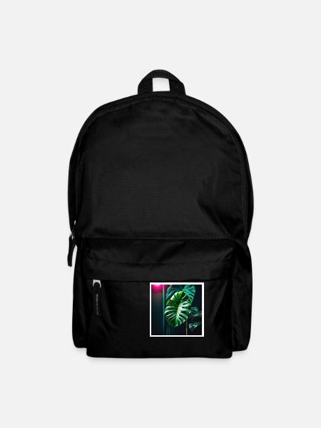 Monstera Leafs#2 - Rucksack - Schwarz