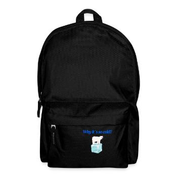 Why it s so cold? - Rucksack - Schwarz - Vorne