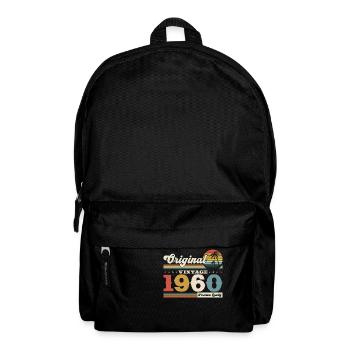 Original 1960 Vintage 1960 64th Birthday 1960 - Backpack - black - Front