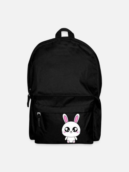 Cute Rabbit - Backpack - black
