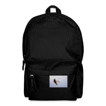 Bunting On Reeds - Backpack - black - Front
