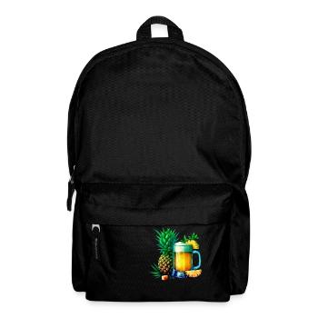 Summer Lake Nature Flora Art Flowers Sea Beach - Backpack - black - Front