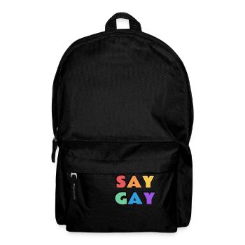 SAG GAY - Rucksack - Schwarz - Vorne