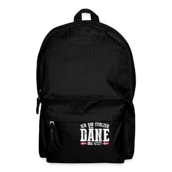 Danes Danish Denmark - Backpack - black - Front