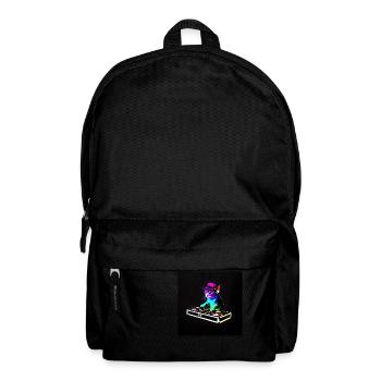 DJ Chat Scratch - Rucksack - Schwarz - Vorne