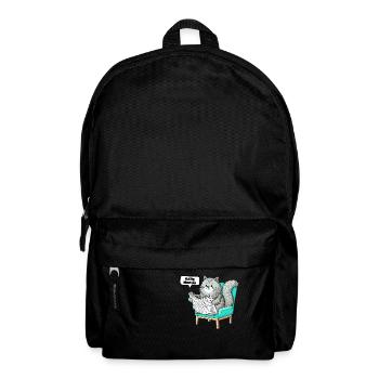 Daily Meows - Backpack - black - Front