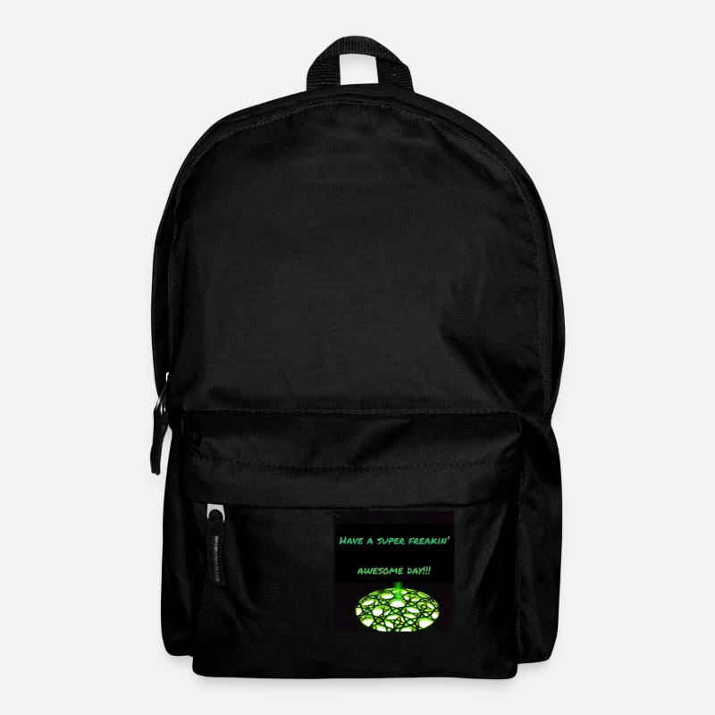 Freakin' awesome day - Backpack - black