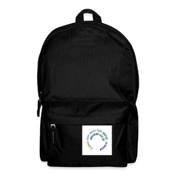 Rainbow Proverb - Backpack - black - Front