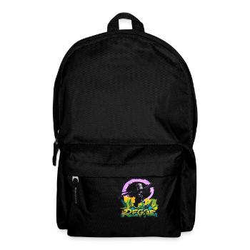 Reggae Mikrofon - Rucksack - Schwarz - Vorne
