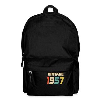 1957 Vintage Retro Classique 1957 - Sac à dos - noir - Devant