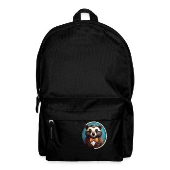 Funny Panda Bear - Backpack - black - Front