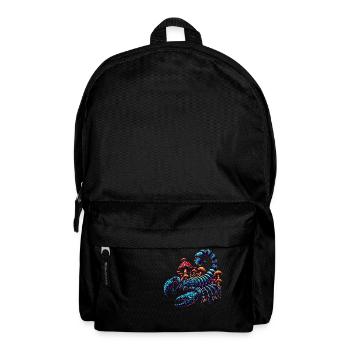 Scorpion psychédélique aux champignons - Sac à dos - noir - Devant