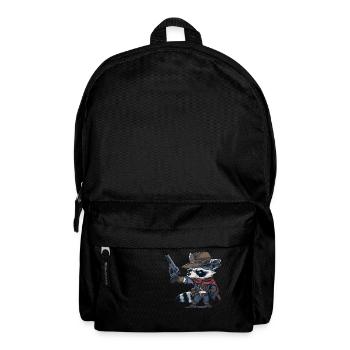 raccoon western - Backpack - black - Front