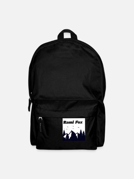 Natur Logo - Rucksack - Schwarz