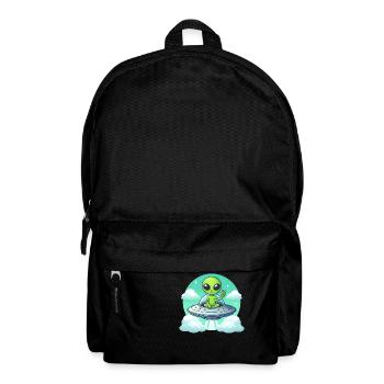 Alien Shows Peace - Backpack - black - Front