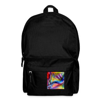Abstract Energy - Abstract Painting - Backpack - black - Front
