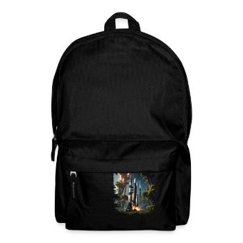 Rocket in Nature - Rucksack - Schwarz - Vorne