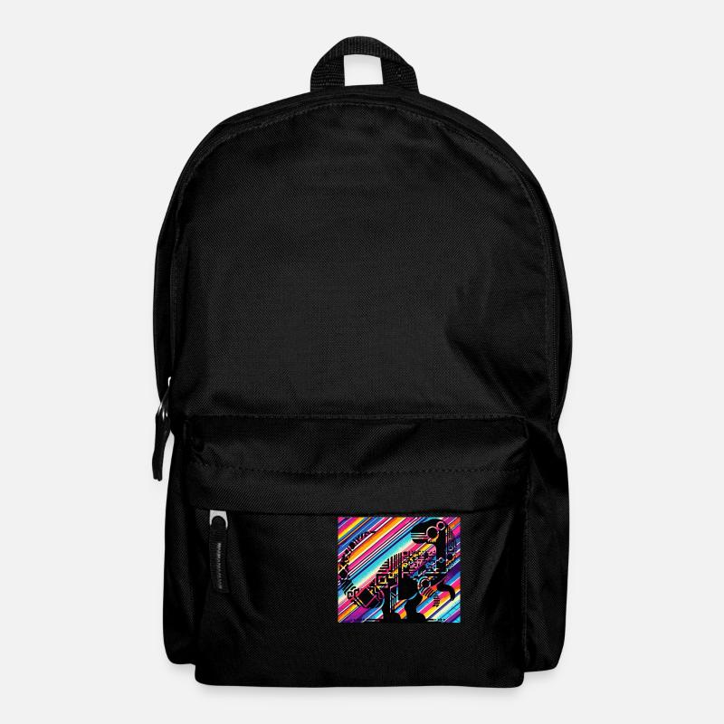 Dino - Rucksack - Schwarz