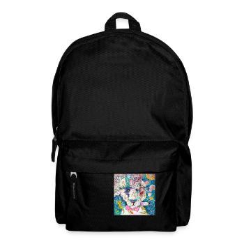 Cosmos Lion - Backpack - black - Front