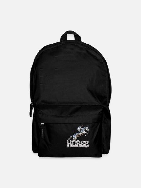 Springreiter Chrom 1 - Rucksack - Schwarz