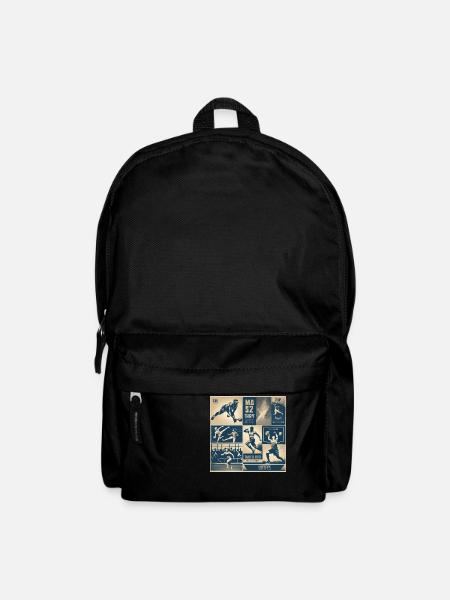 80´s Sports Athletics - Rucksack - Schwarz