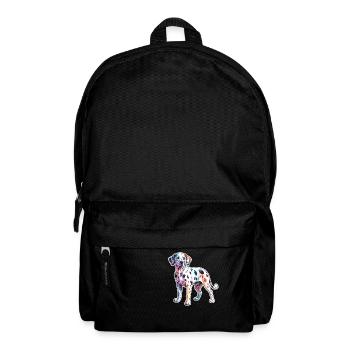 Dalmatian Watercolors - Backpack - black - Front