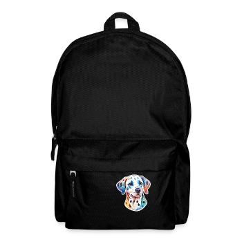 Dalmatian Watercolors - Backpack - black - Front