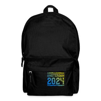 Amsterdam 2024 - Sac à dos - noir - Devant