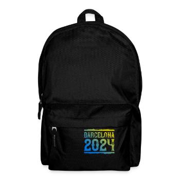 Barcelona 2024 - Rucksack - Schwarz - Vorne