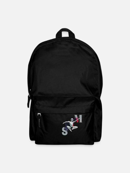 Schwimmen ist Kunst - Rucksack - Schwarz