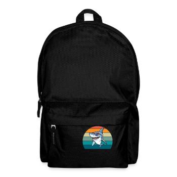 Hai Retro - Rucksack - Schwarz - Vorne