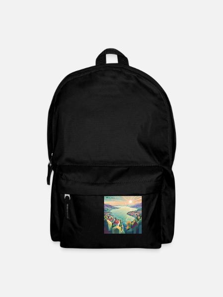 Happy Lake - Rucksack - Schwarz